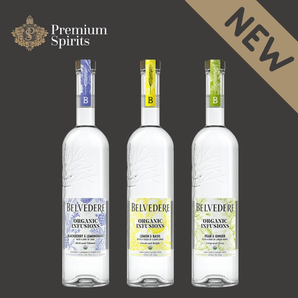 NOWOŚĆ - Belvedere Organic Infusion - Premium Spirits