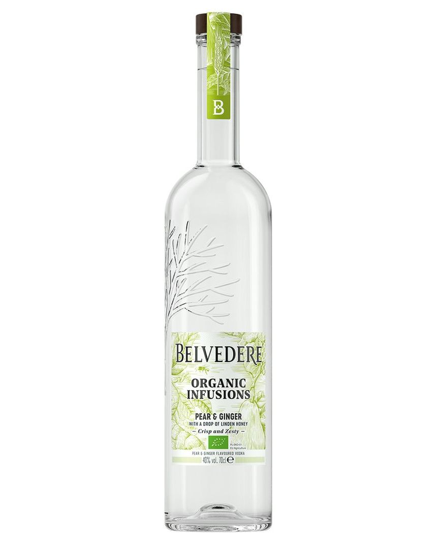 BELVEDERE ORGANIC INFUSIONS PEAR & GINGER 0,7L