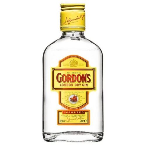 gin gordons london dry gin 37,5% 200ml
