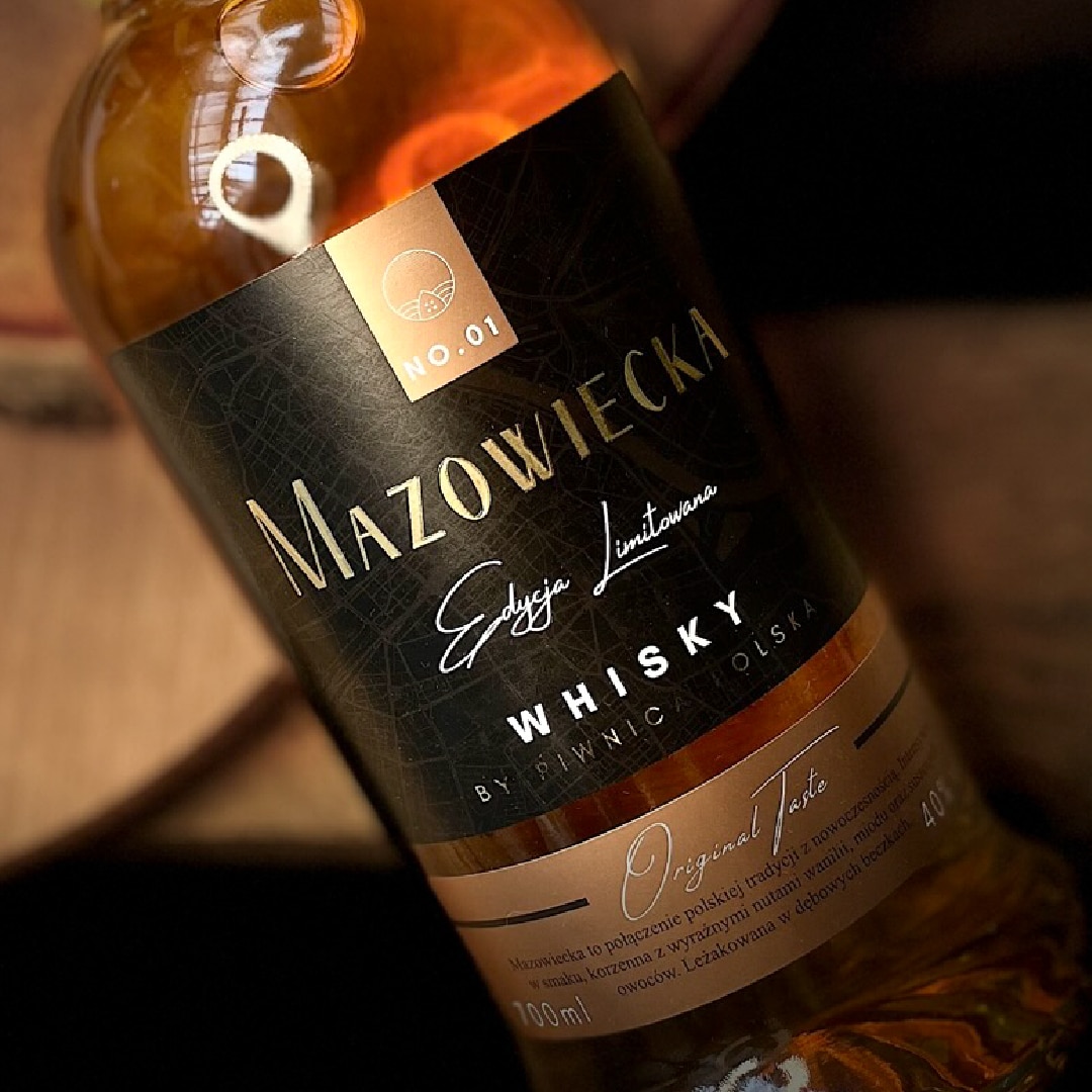 Mazowiecka Whisky by Piwnica Polska 0,7l 40% 3