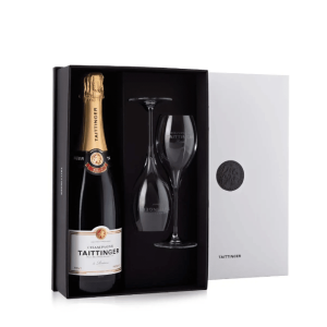 TAITTINGER BRUT RESERVE PARADOXE 12,5 0,75 + 2 KIELISZKI