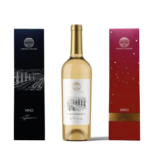 Piwnica Polska Z Hiszpanii chardonnay 0,75l w kartoniku prezentowym